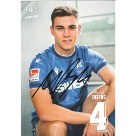 Autogramm Fussball | Karlsruher SC | 2025 | Marcel BEIFUS
