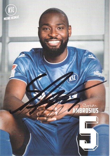 Autogramm Fussball | Karlsruher SC | 2025 | Stephan AMBROSIUS