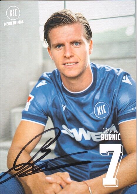 Autogramm Fussball | Karlsruher SC | 2025 | Dzenis BURNIC