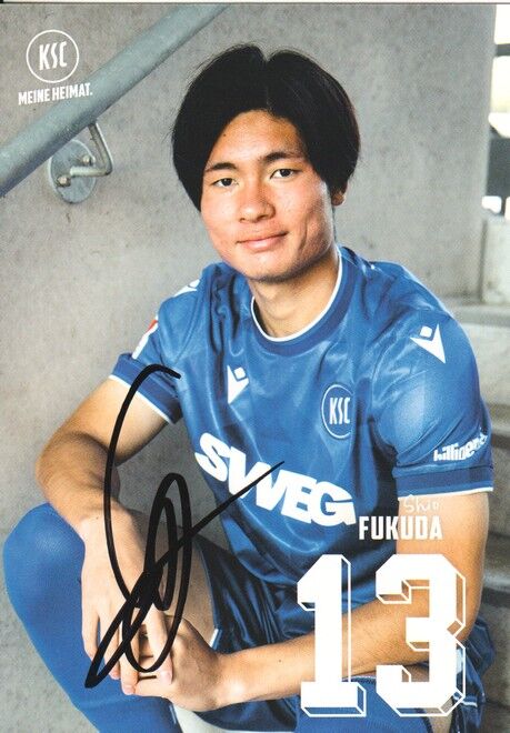 Autogramm Fussball | Karlsruher SC | 2025 | Shio FUKUDA