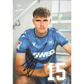 Autogramm Fussball | Karlsruher SC | 2025 | Paul SCHOLL