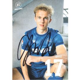 Autogramm Fussball | Karlsruher SC | 2025 | Leon OPITZ