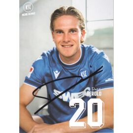 Autogramm Fussball | Karlsruher SC | 2025 | David HEROLD
