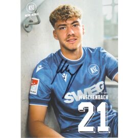 Autogramm Fussball | Karlsruher SC | 2025 | Meiko WASCHENBACH