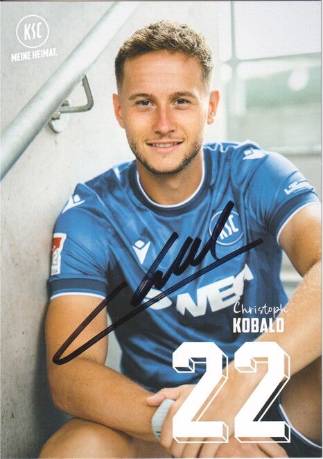 Autogramm Fussball | Karlsruher SC | 2025 | Christoph KOBALD