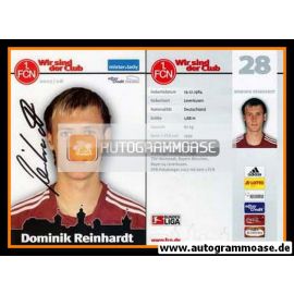 Autogramm Fussball | 1. FC Nürnberg | 2007 | Dominik REINHARDT