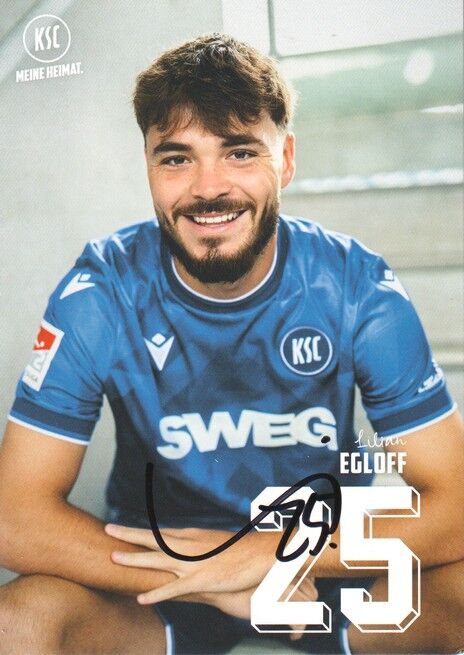 Autogramm Fussball | Karlsruher SC | 2025 | Lilian EGLOFF