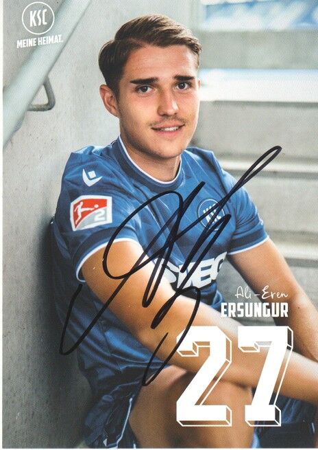 Autogramm Fussball | Karlsruher SC | 2025 | Ali-Eren ERSUNGUR