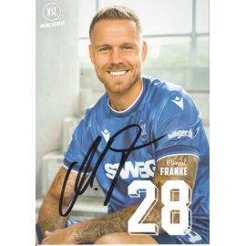 Autogramm Fussball | Karlsruher SC | 2025 | Marcel FRANKE