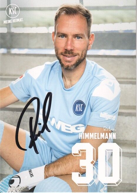 Autogramm Fussball | Karlsruher SC | 2025 | Robin HIMMELMANN