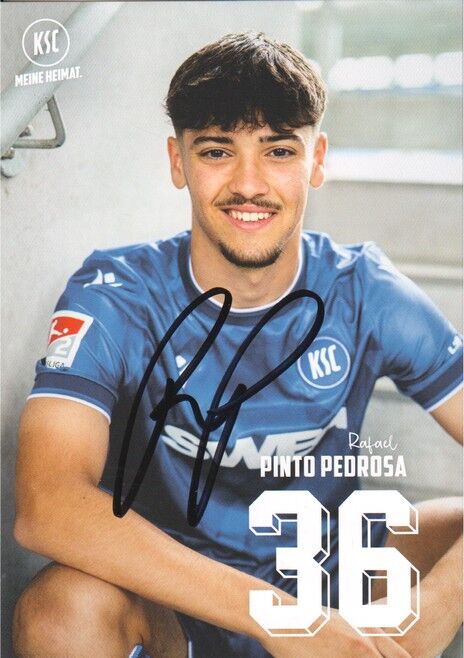 Autogramm Fussball | Karlsruher SC | 2025 | Rafael PINTO PEDROSA