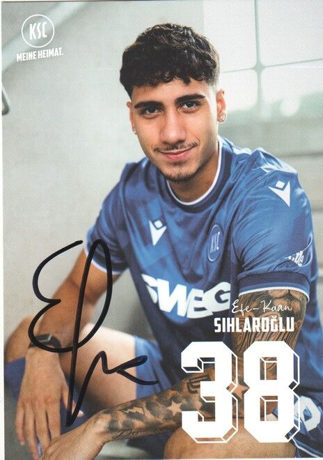 Autogramm Fussball | Karlsruher SC | 2025 | Efe-Kaan SIHLAROGLU