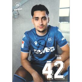 Autogramm Fussball | Karlsruher SC | 2025 | Danyal ZOR