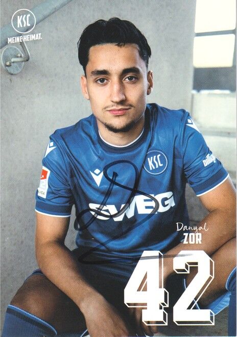 Autogramm Fussball | Karlsruher SC | 2025 | Danyal ZOR