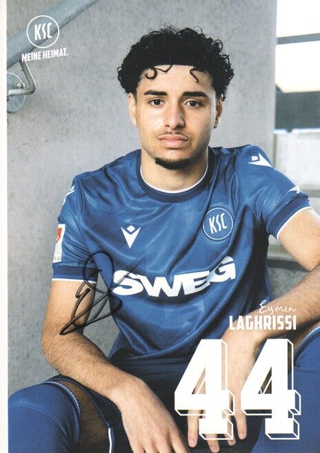 Autogramm Fussball | Karlsruher SC | 2025 | Eymen LAGHRISSI