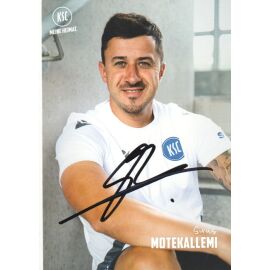 Autogramm Fussball | Karlsruher SC | 2025 | Sirus MOTEKALLEMI