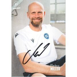 Autogramm Fussball | Karlsruher SC | 2025 | Markus MILLER