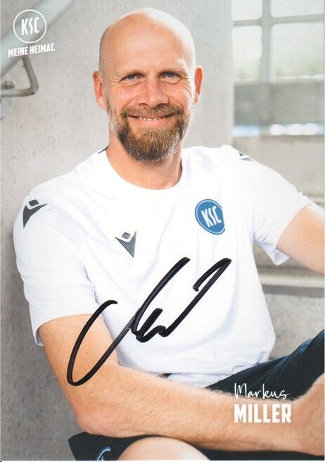 Autogramm Fussball | Karlsruher SC | 2025 | Markus MILLER