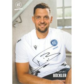 Autogramm Fussball | Karlsruher SC | 2025 | Florian BÖCKLER