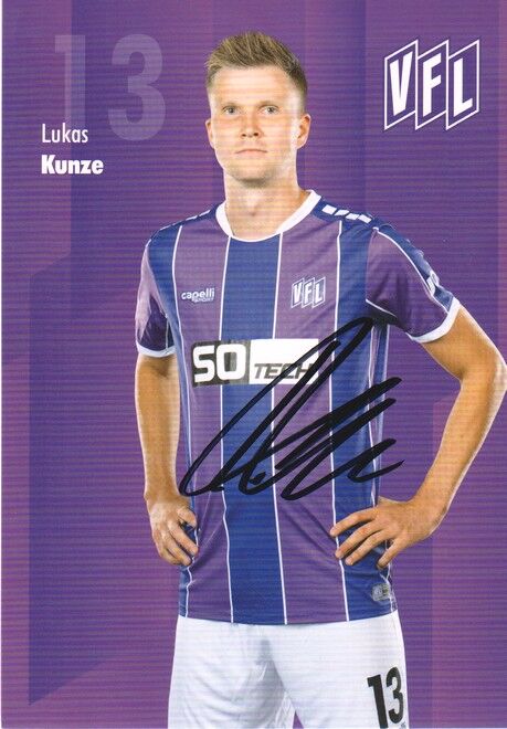 Autogramm Fussball | VfL Osnabrück | 2023 | Lukas KUNZE