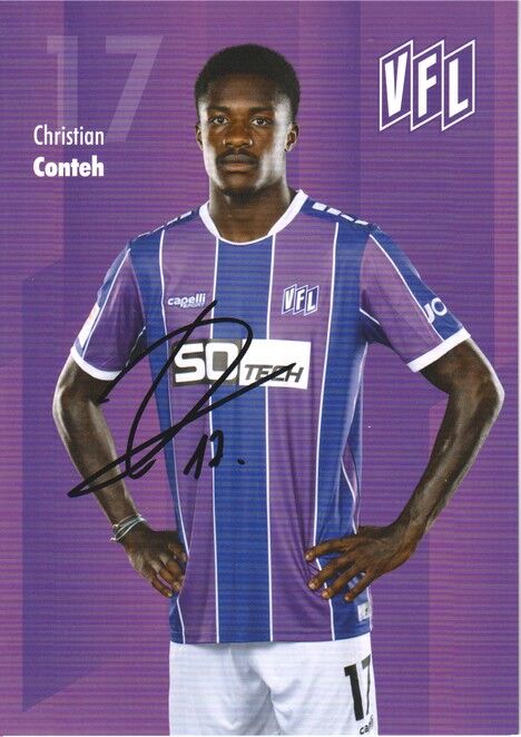 Autogramm Fussball | VfL Osnabrück | 2023 | Christian CONTEH