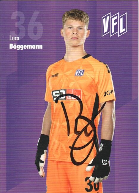 Autogramm Fussball | VfL Osnabrück | 2023 | Luca BÖGGEMANN