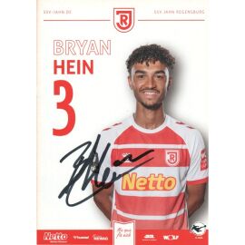 Autogramm Fussball | SSV Jahn Regensburg | 2023 | Bryan HEIN