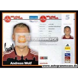 Autogramm Fussball | 1. FC Nürnberg | 2007 | Andreas WOLF