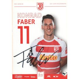 Autogramm Fussball | SSV Jahn Regensburg | 2023 | Konrad FABER