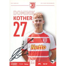 Autogramm Fussball | SSV Jahn Regensburg | 2023 | Dominik KOTHER