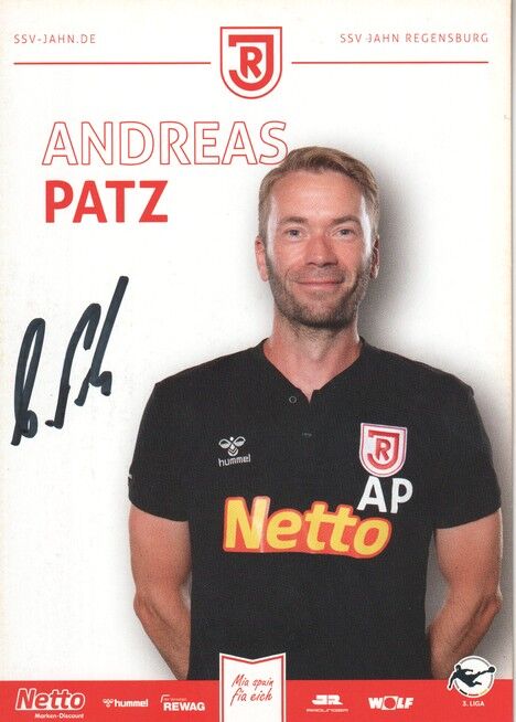 Autogramm Fussball | SSV Jahn Regensburg | 2023 | Andreas PATZ