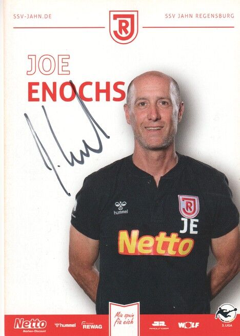 Autogramm Fussball | SSV Jahn Regensburg | 2023 | Joe ENOCHS
