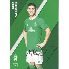 Autogramm Fussball | SV Werder Bremen | 2019 Druck | Milot RASHICA