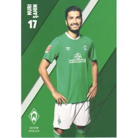 Autogramm Fussball | SV Werder Bremen | 2019 Druck | Nuri SAHIN