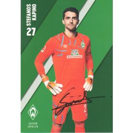 Autogramm Fussball | SV Werder Bremen | 2019 Druck | Stefanos KAPINO