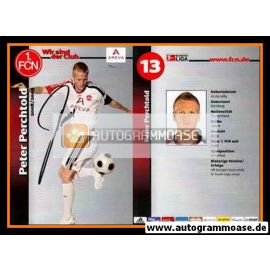 Autogramm Fussball | 1. FC Nürnberg | 2008 Ball | Peter PERCHTOLD