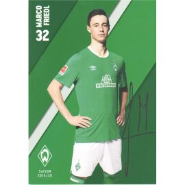 Autogramm Fussball | SV Werder Bremen | 2019 Druck | Marco FRIEDL