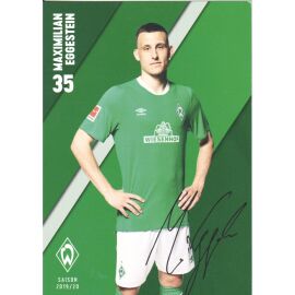 Autogramm Fussball | SV Werder Bremen | 2019 Druck | Maximilian EGGESTEIN