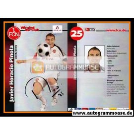 Autogramm Fussball | 1. FC Nürnberg | 2008 Ball | Javier Horacio PINOLA