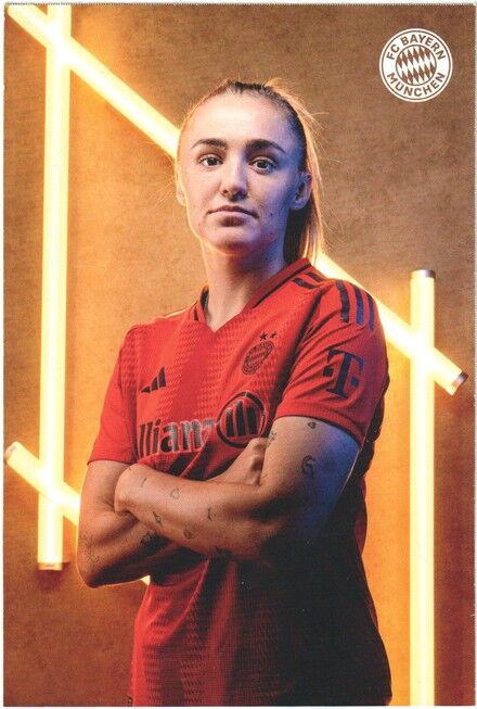 Autogramm Fussball (D) | FC Bayern München | 2024 | Georgia STANWAY