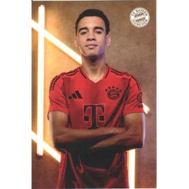 Autogramm Fussball | FC Bayern München | 2024 Druck | Jamal MUSIALA