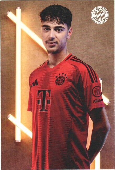 Autogramm Fussball | FC Bayern München | 2024 Druck | Aleksandar PAVLOVIC