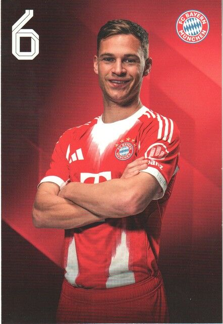 Autogramm Fussball | FC Bayern München | 2025 Druck | Joshua KIMMICH