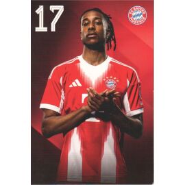 Autogramm Fussball | FC Bayern München | 2025 Druck | Michael OLISE