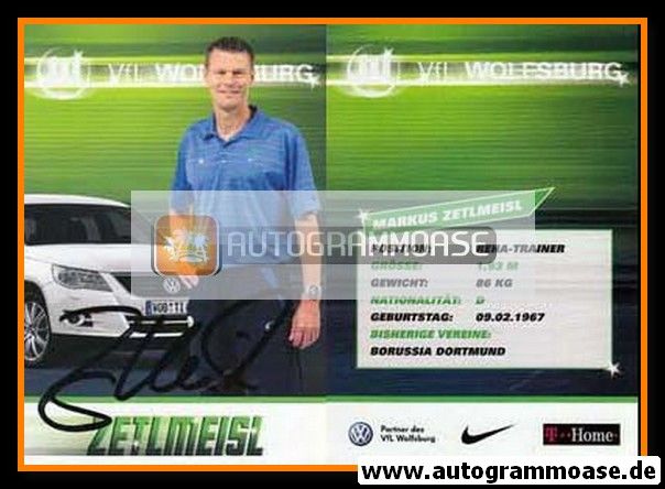 Autogramm Fussball | VfL Wolfsburg | 2007-1 | Markus ZETLMEISL