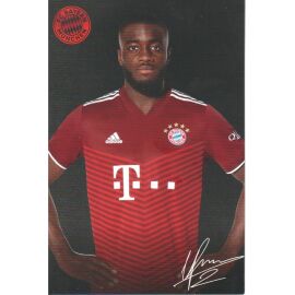Autogramm Fussball | FC Bayern München | 2021 Druck | Dayot UPAMECANO
