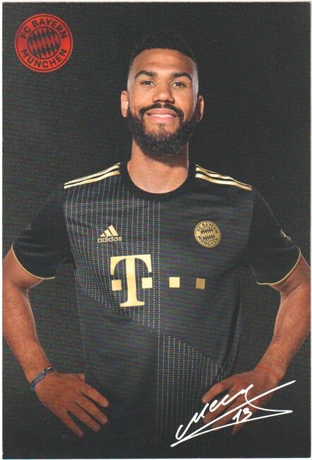 Autogramm Fussball | FC Bayern München | 2021 Druck | Eric Maxim CHOUPO-MOTING