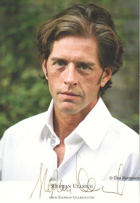 Autogramm Schauspieler | Stephan ULLRICH | 2000er (Portrait Color) Puhlmann