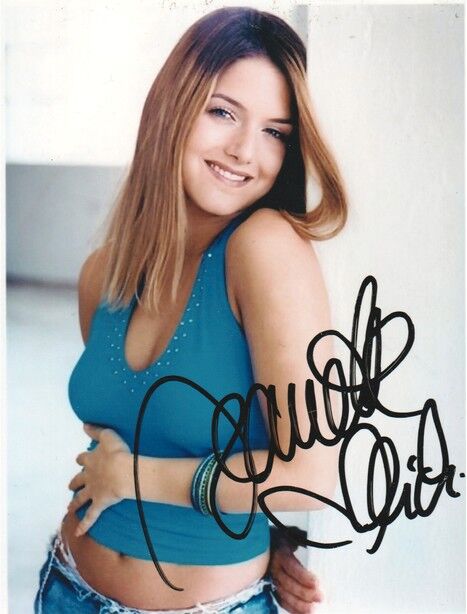 Autogramm Pop / TV | Jeanette BIEDERMANN | 2000er Foto (Portrait Color) sexy 2