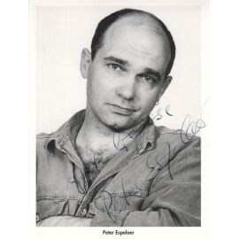 Autogramm Schauspieler | Peter ESPELOER | 2000er (Portrait SW)